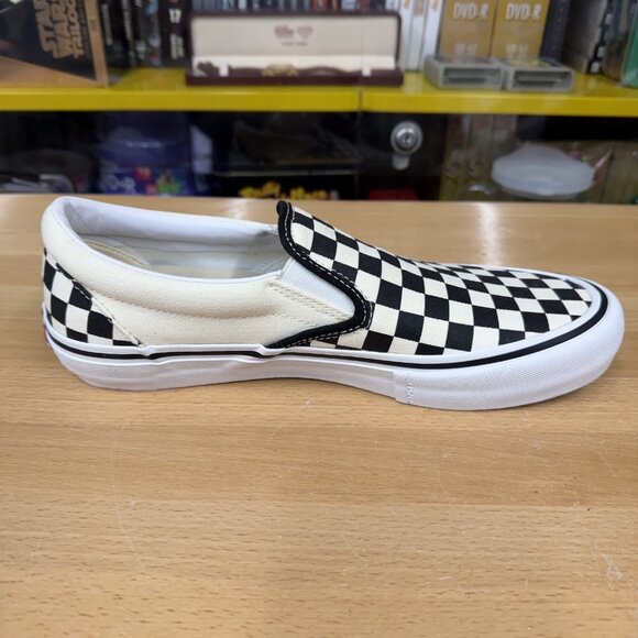 Vans Mens Classic 500714 Black Casual Shoes Sneakers Size 9 With Box EUC - Picture 4 of 6